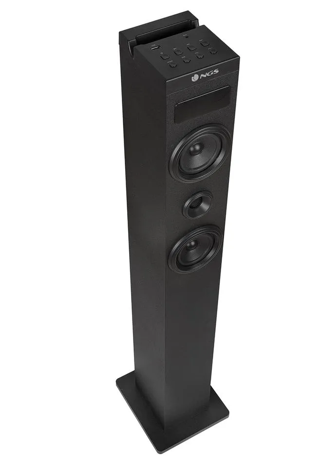 Coluna Tower Sky Charm Pro BT 40W Preta - Image 5