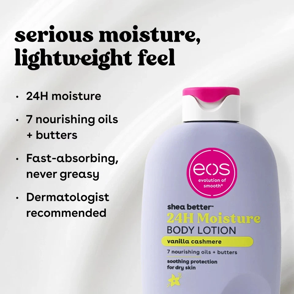 Loção Corporal Vanilla Cashmere, Creme Hidratante 24H para Pele Seca, 473 ml - Image 6