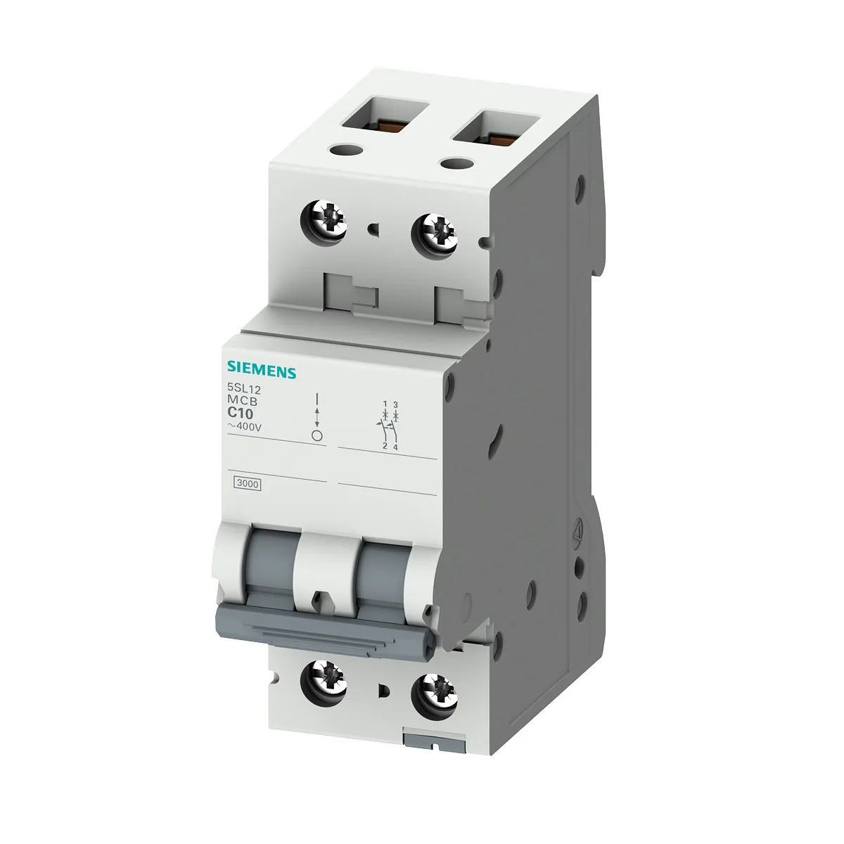 Disjuntor Bipolar Siemens 16A Curva C 400V (5SL / 5SY) - Image 2